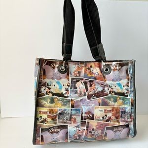Vintage Disney Cartoon Collage Tote Bag